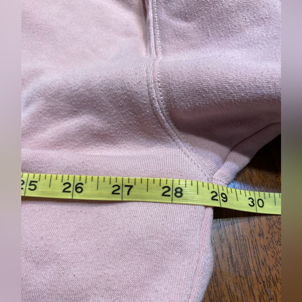 American Eagle jegging fit hooded sweatshirt. Size large. ￼pink - Picture 3 of 10